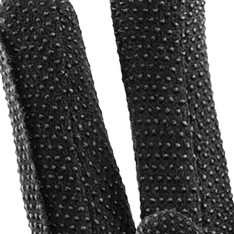 Reithandschuh Picot - Black, 7-9 years