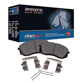 Akebono ACT1047A Proact Ultra Premium Ceramic Disc Brake Pad kit, Grey