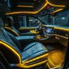 MICTUNING 10M Car RGB LED Strip Lights - 6 in