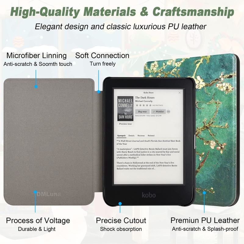 DMLuna Case for Kobo Clara BW (Model N365) / Clara