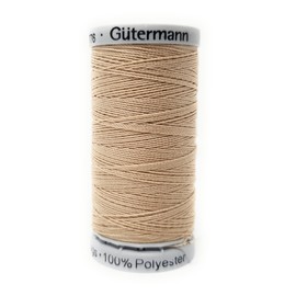 Gütermann Extra Strong Sewing Thread Polyester 100 m Sewing Machine Yarn Universal Tear-Resistant UV Resistant (Sand, 1)
