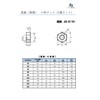 Ad Pack [Pure Domestic Product] Brass Hex Nut (1 Type