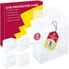 【5 Pcs】 PKMN ETB Protector Case, Elite Trainer Box Protector,