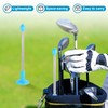 QUARKZMAN Golf Alignment Poles, Golf Alignment Rods, Magnetic Golf Training
