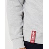 Alpha Industries Men’s Basic Sweater/Sweatshirt (Basic Sweater) - Grey (Grey