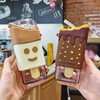 Cute Water Bottle for Kids Ice Cream Shape Water Cup