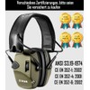 ZOHAN Electronic Shooting Earmuffs, Active Noise Reduction Safety Earmuff, Tactical