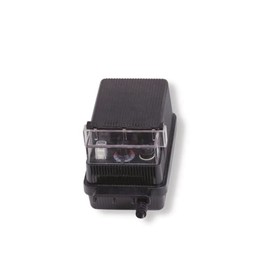 Kichler Standard Series 60W Transformer in Black, Low Voltage Power Supply for 12V Lighting Systems, 15E60BK