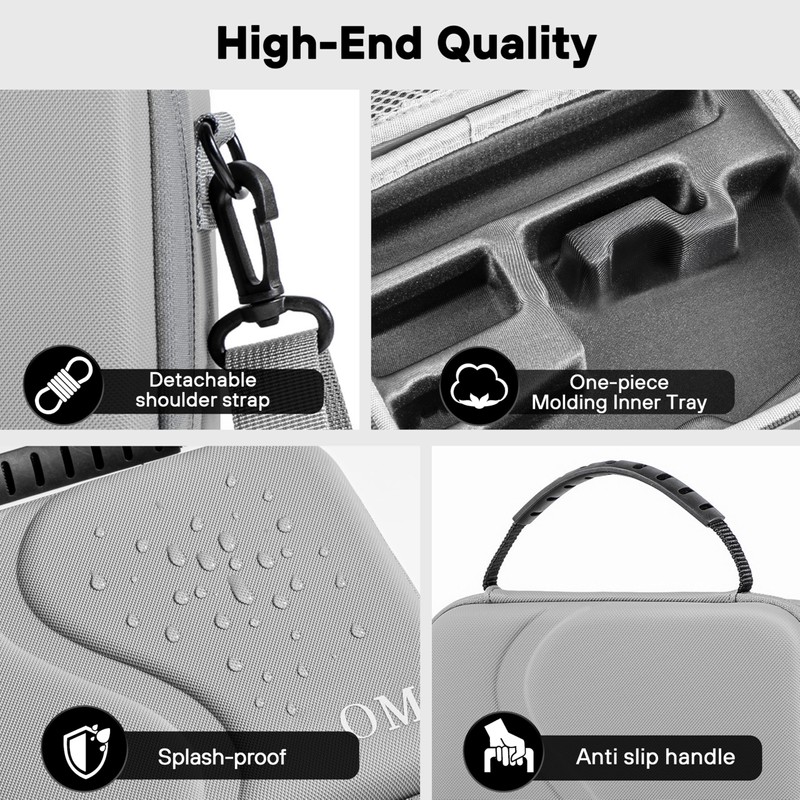 Carrying Case for DJI OM 7/7 Pro Gimbal Stabilizer, Portable