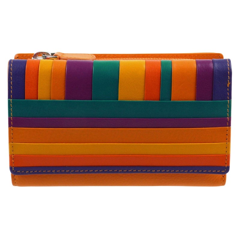 Golunski Leather Ladies Tri-Fold Flap Over Purse/Wallet Seville Range