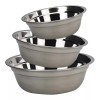 XOF Kit 3 Pz Tazon Bowl Ensaladera Acero Inoxidable Cocina