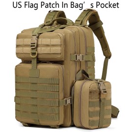 ATBP Tactical Military Rucksack Backpack Molle Hiking Daypack Hunting 45 Liters