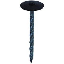 DAIDOHANT 10176078 Screw Umbrella Nails, Dark Brown [For Wooden Base] (Iron / Painted), Nominal Diameter: 0.9 inches (2.4 cm) x Length: 1.6 inches (41 mm), Pack of 20