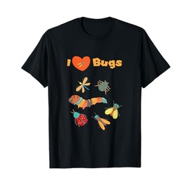 I Love Bugs Insect Bug Collecting design for Collectors Kids T-Shirt