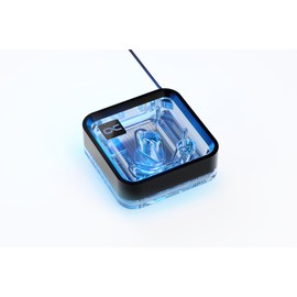 Alphacool Core 1 LT Aurora Acrylic CPU Cooler, 25 cm, Water Cooler, Desktop, Copper, Acrylic, 4-Pin, 71.8 x 71.8 x 28.1 cm