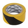 Fixman Hazard Warning Tape 50mm x 33m Black/Yellow (190195)
