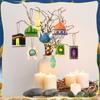 HunnmingRe 24 Pcs Ramadan Tree Ornaments Felt Eid Mubarak Decorations