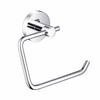 KIBI Circular Single Post Toilet Paper Holder for Bathroom –