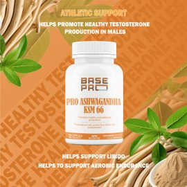 NEW KSM-66 Ashwagandha | 60 Days Supply | Ashwagandha KSM-66 600mg per Day | 5% Withanolides | Athletic Support & Promote Physical Performance |