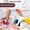 Regla de Metal Acero Inoxidable Graduada 12 Pulgadas 30 Centimetros