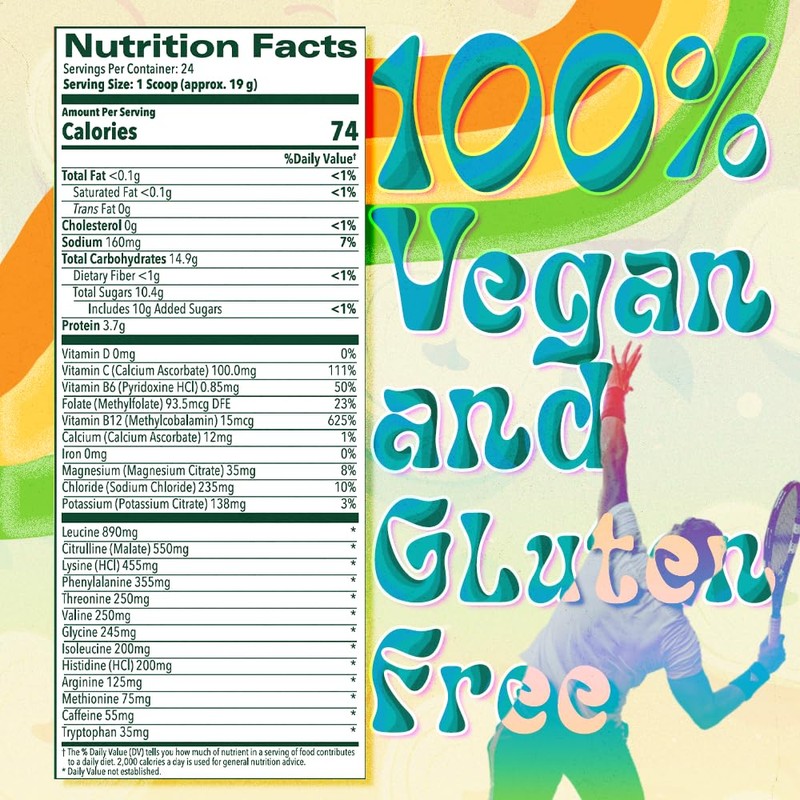 LUV Motion #9 Enhanced Hydration- Electrolyte Powder- BCAA Powder