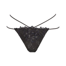 Lavijour Floral Sorbet Normal Shorts SM Back Lace Sheer, GY-Gray, S