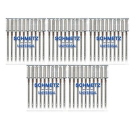 50 Schmetz Universal Sewing Machine Needles 130/705H 15x1H Size 100/16