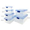Sanko Plastic Storage Case, Vest Box, Width 6.6 x Depth