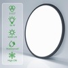 hepside 15.8INCH 2Pack Big Dimmable Flush Mount Ceiling Light Fixture