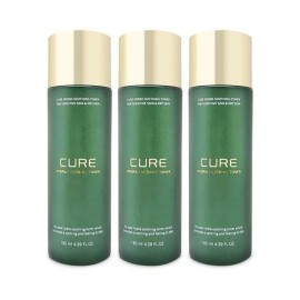 Kim Jeong-moon Aloe (Hyundai Hmall) Kim Jeong-moon Aloe Cure Hydra Soothing Toner 130ml 3pcs Ss / (현대Hmall) 김정문알로에 큐어 하이드라 수딩 토너 130ml 3개 Ss