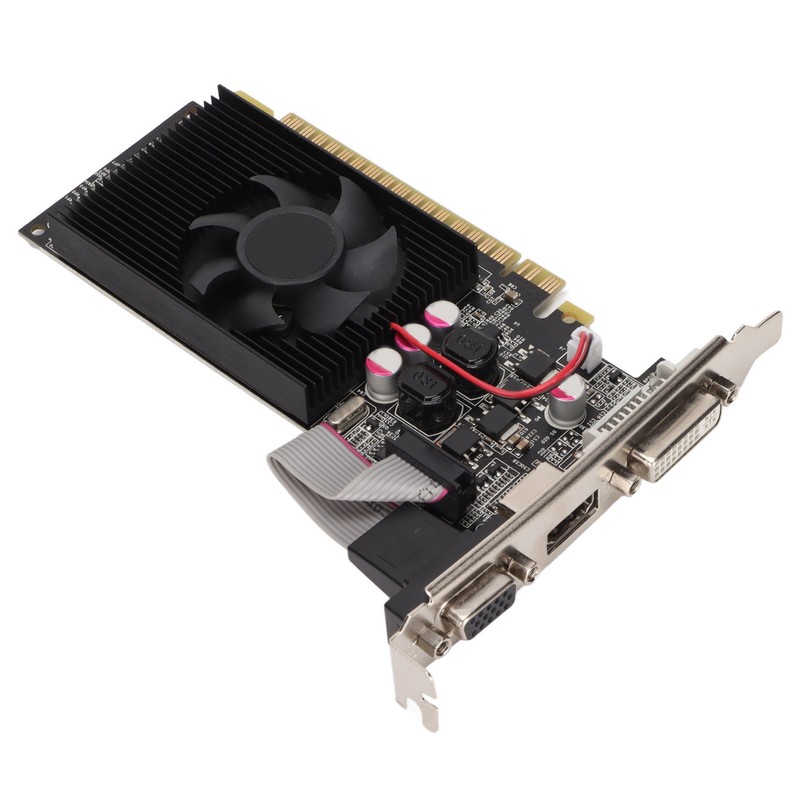 Graphics Card 589MHz Core Frequency 512MB GDDR3 Heat Dissipation VGA