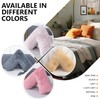 EDS Pregnancy Teddy Fleece V Pillow with Pillowcase Provide Support