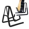 Ukulele Stand Stainless Steel Metal Support Sponge Pad Multifunctional Folding