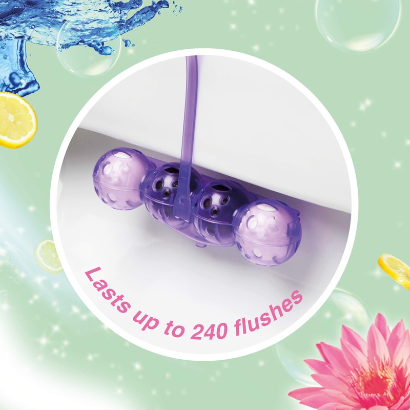 Bloo - Colour Active, Lavender - Toilet Rim Block, 50g
