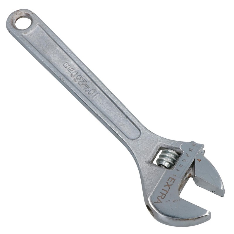 AB Tools 10" Adjustable Spanner/Wrench Monkey Pipe Plumbers Opening Range