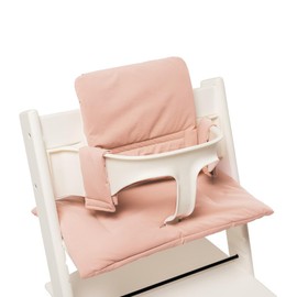 SA ACCESSORIES Cushion Compatible with Stokke Tripp Trapp - Waterproof Soft Seat Cushion for Infants, Babies & Toddlers - High Chair Accessories, Easy to Install, Easy to Clean – Soft Orange