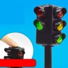 NUOBESTY Kids Traffic Light Toy Traffic Signal Light Model Toys