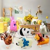 6 Pcs Walking Animal Balloons, Cute Walking Panda Polar Bear