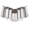 Metal Tool Box, Portable Folding Stainless Steel Storage Box 3