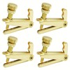 Seimneire Violin Fine Tuners 3/4 4/4 String Spinner Adjuster Gold