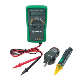 Greenlee - Electrical Kit-Basic (Tk-30A), Elec Test Instruments (TK-30A), 10 x 8 x 3"