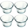 4-Pack Glass Oriole Feeder Cups, Replacement Jelly Bowls for Bird