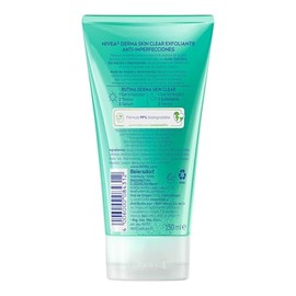 NIVEA Derma Skin Clear Gel Exfoliante Anti-imperfecciones 150 ml con Ácido Salicílico