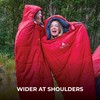 TETON Sports LEEF Ultralight Mummy Sleeping Bag Perfect for Backpacking,