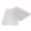Plastic Soap Bar Holder, Qtopun Self Draining Soap Tray Transparent