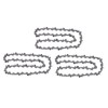 3PCS 3/8 .043 40DL Chainsaw Chains 10" Replacement Suitable for