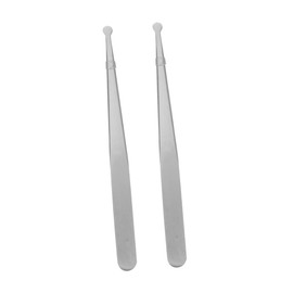 Healeved 3sets Precision Tweezers Anti-static Stainless Steel for Electronics Long Nose Tweezers Ergonomic Handle 2pcs*3