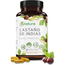 B-Experts Store Castaño De Indias (Horse Chestnut Capsules) – 1500 mg per Serving, 90 Veggie Cap