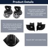 Luggage Suitcase Wheels, 1 Pair Trunk Wheels Luggage Wheel Spare