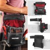 HAUTMEC Heavy-Duty Tool Belt Pouch – 12-Pocket 1680D Tool Bag